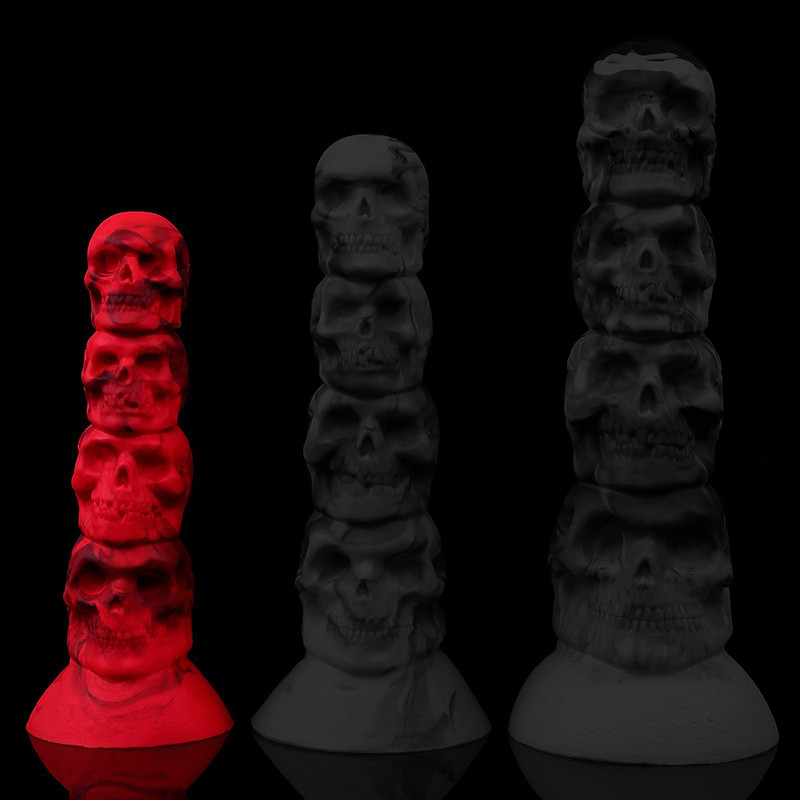 Bad Demon Plug Deathy S 15 x 5 cm Rouge